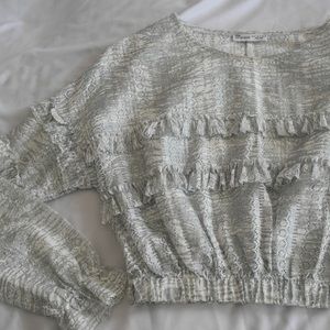 Zara Crop Blouse
